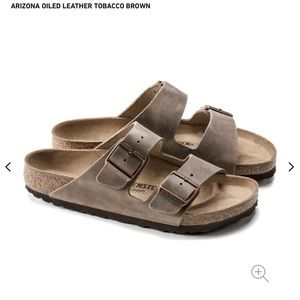 Birkenstock Arizona Sandal - Oiled Leather Tobacco Brown